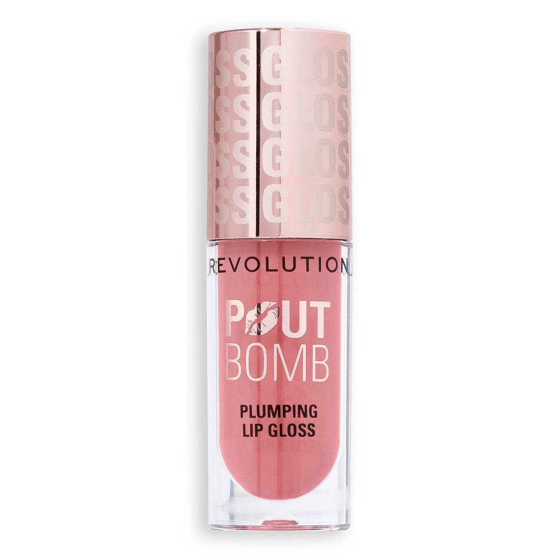 Revolution Pout Bomb Plumping Gloss Kiss Baby Pink