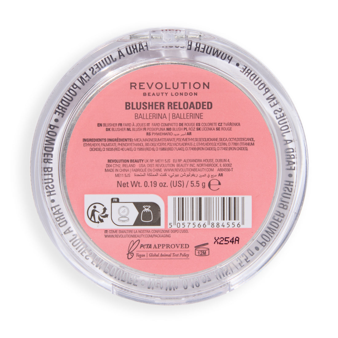 Makeup Revolution Blusher Reloaded Ballerina