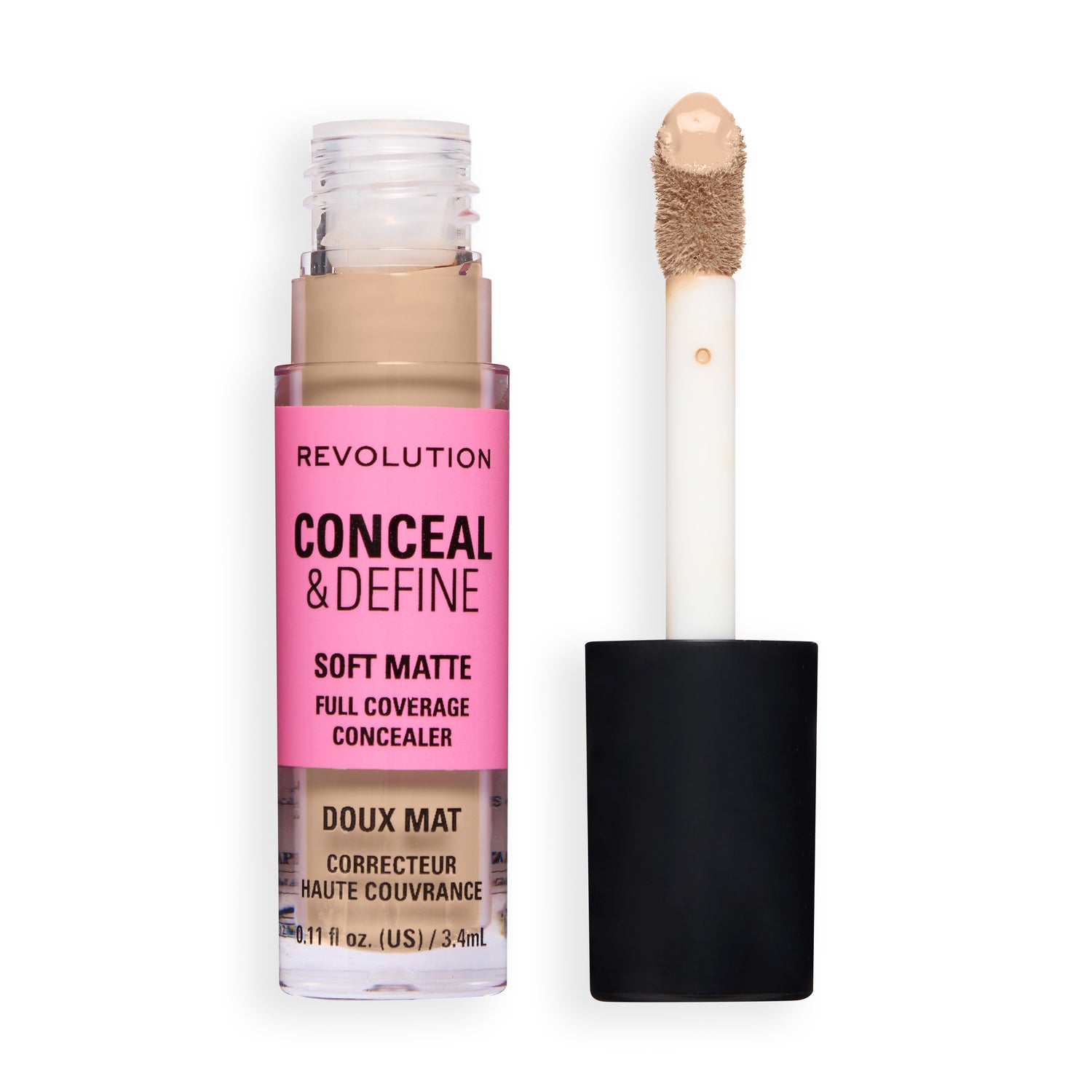 Revolution Conceal And Define Full Coverage Concealer C10N 3.4ml