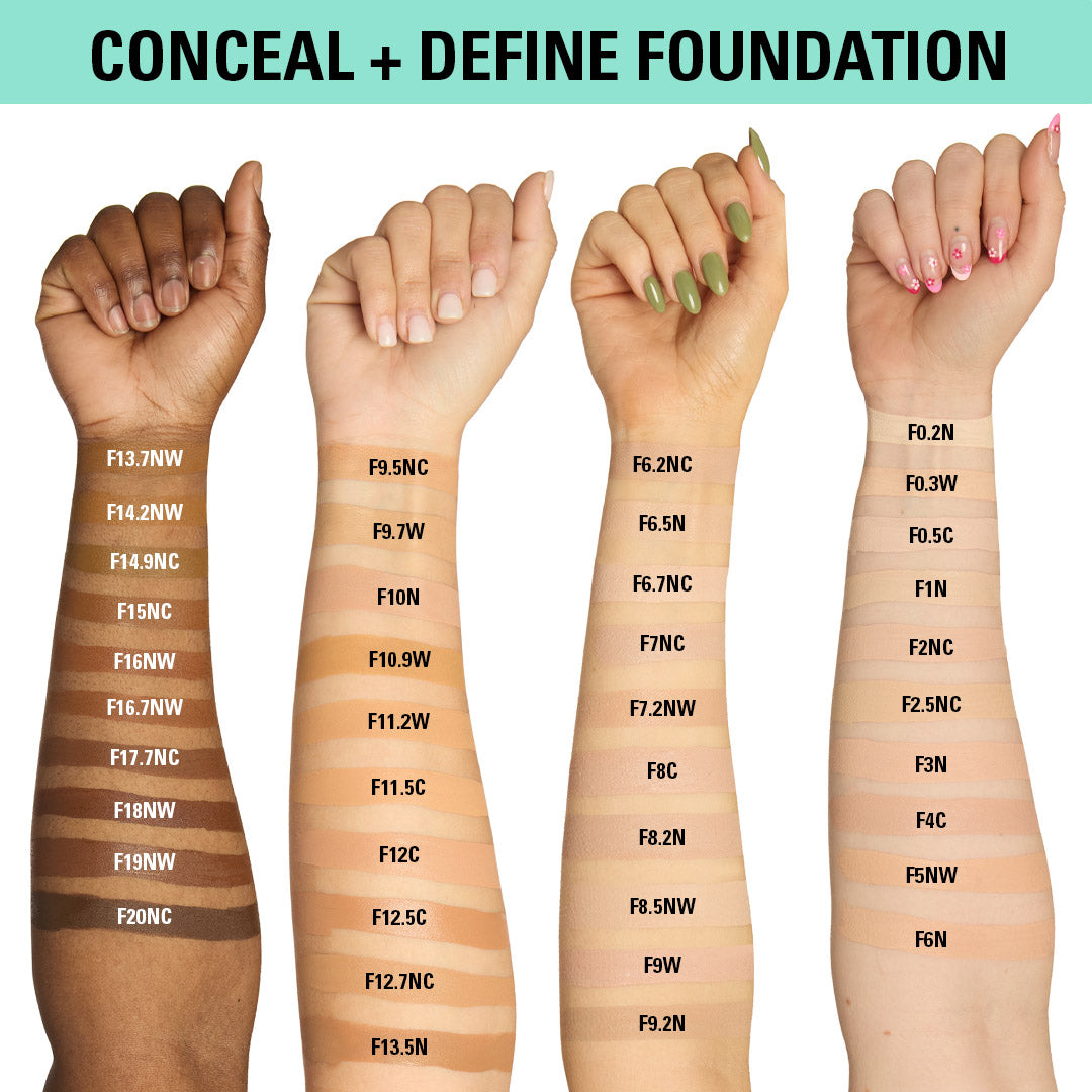 Revolution Conceal & Define Soft Matte Tube Foundation F8C 23ml