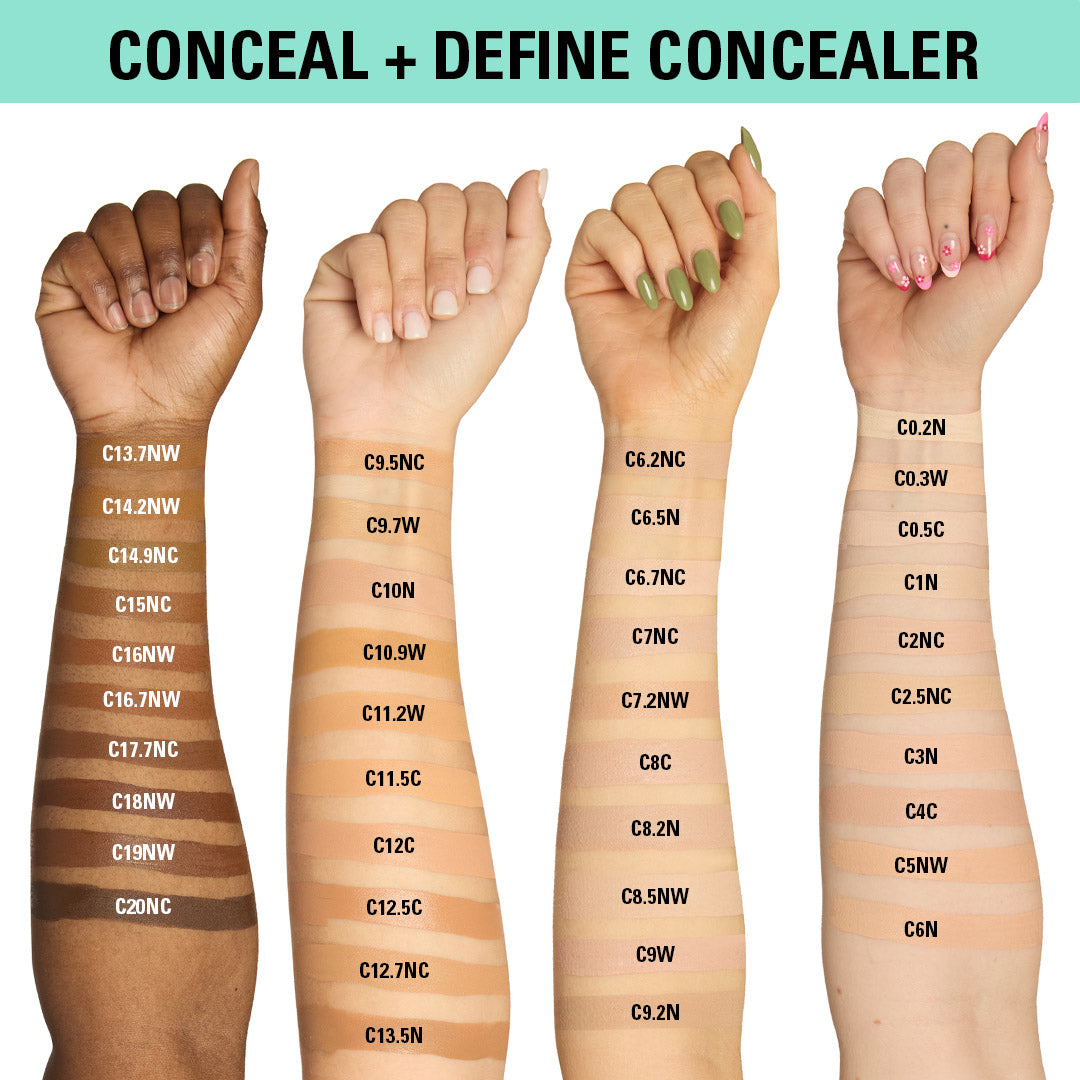 Revolution Conceal And Define Full Coverage Concealer C4C 3.4ml