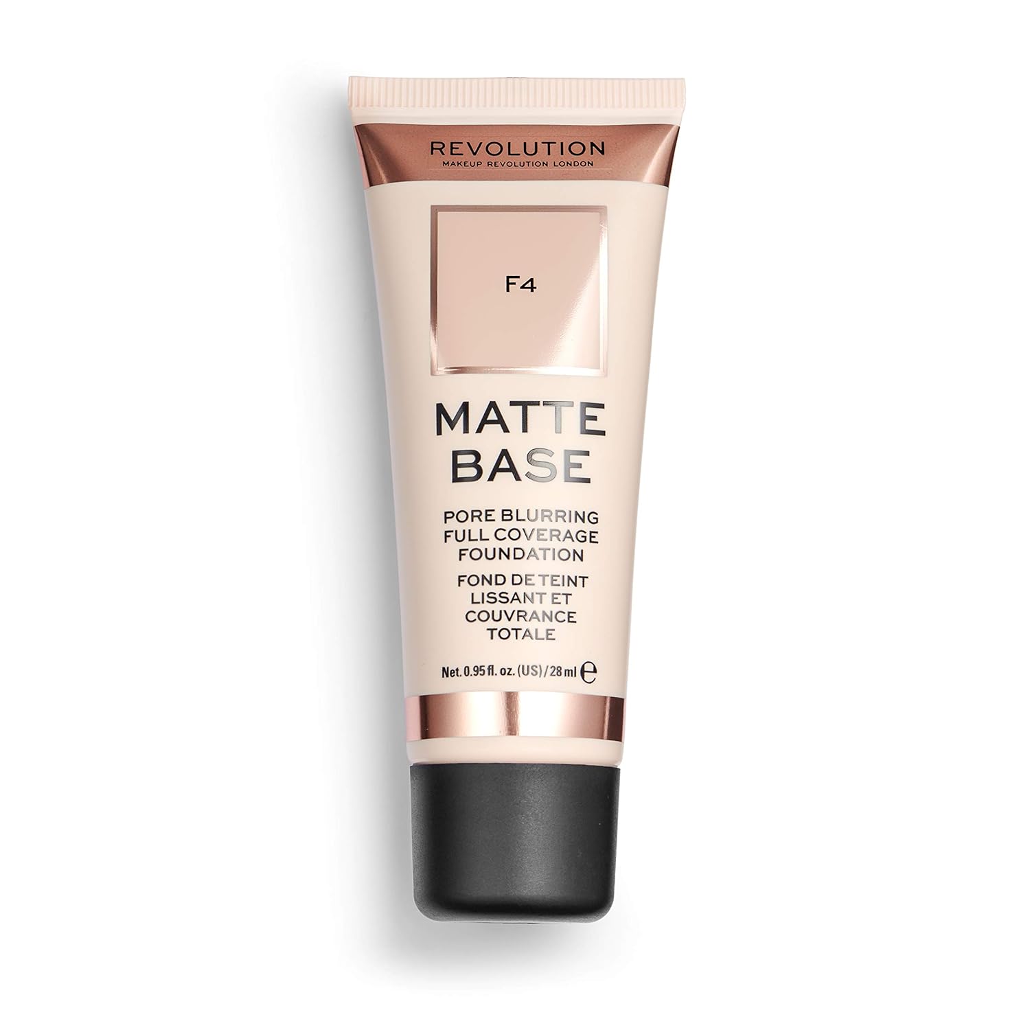 Revolution Matte Base Foundation F4 28ml