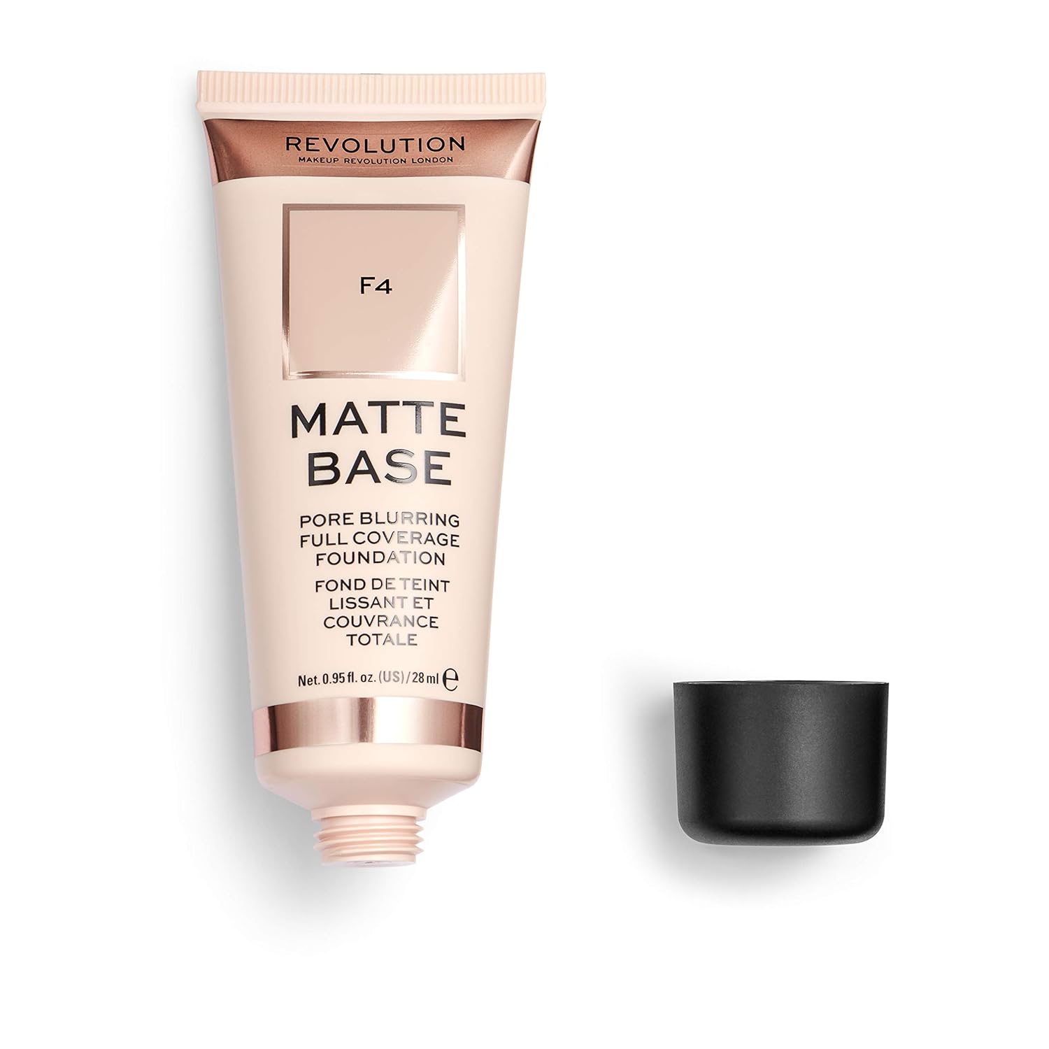 Revolution Matte Base Foundation F4 28ml