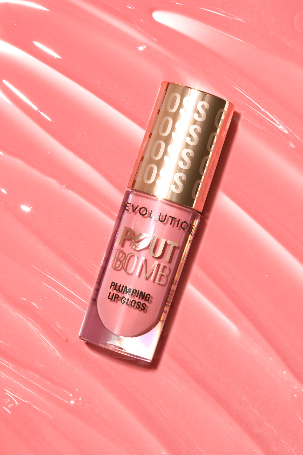 Revolution Pout Bomb Plumping Gloss Kiss Baby Pink