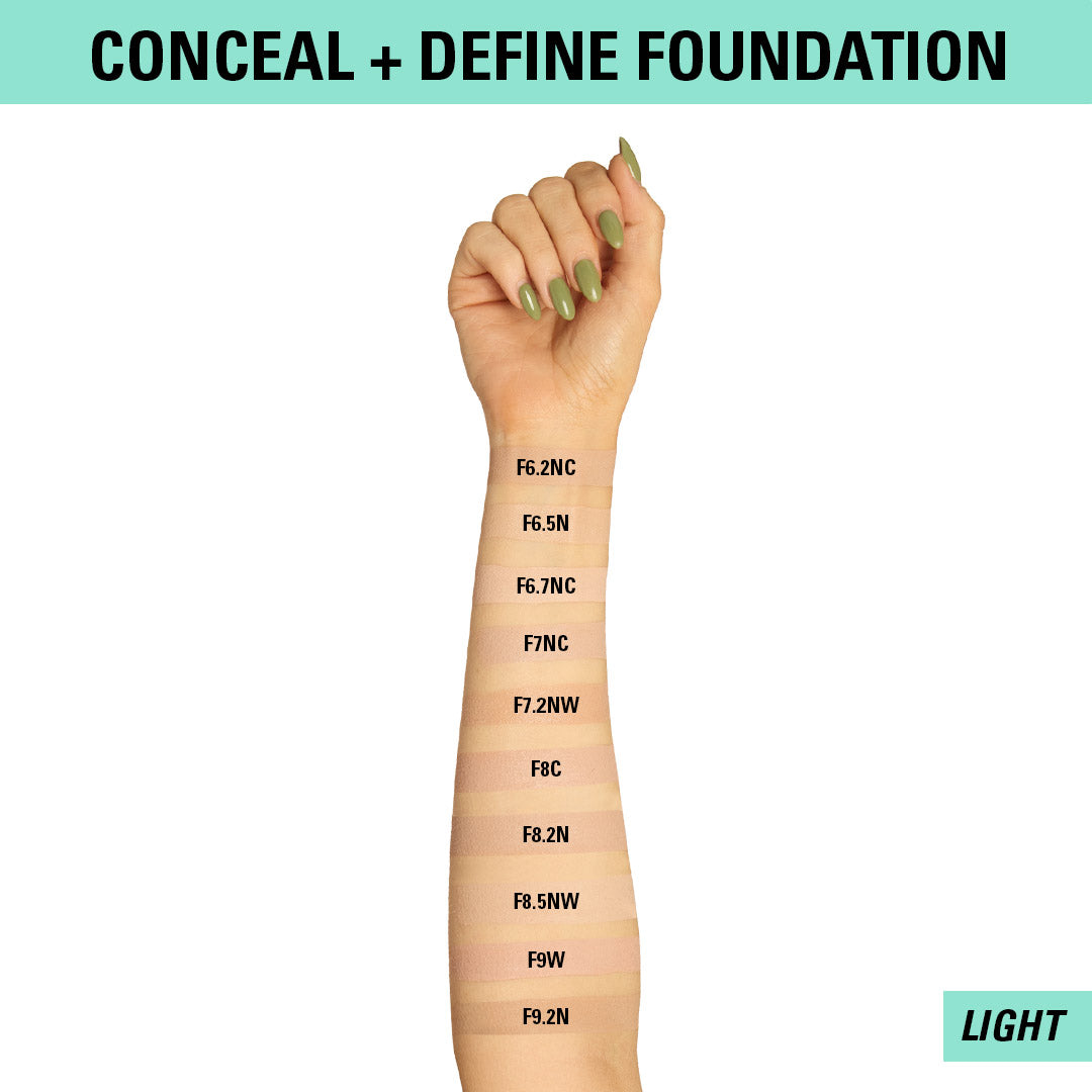 Revolution Conceal & Define Soft Matte Tube Foundation F8C 23ml