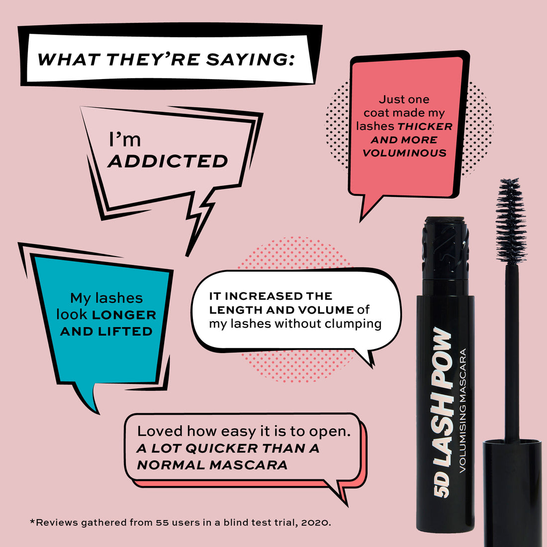 Makeup Revolution 5D Lash Pow Mascara