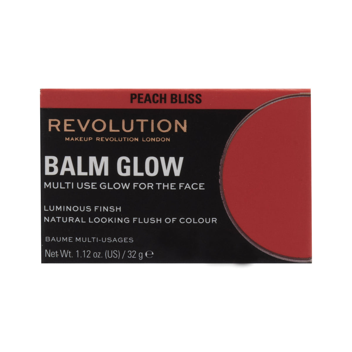 Makeup Revolution Balm Glow Peach Bliss 32gm
