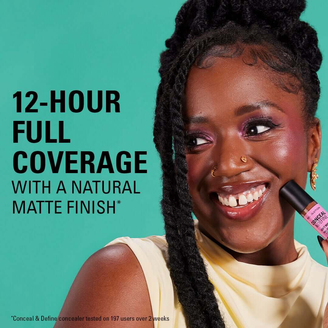 Revolution Conceal And Define Full Coverage Concealer C1N 3.4ml