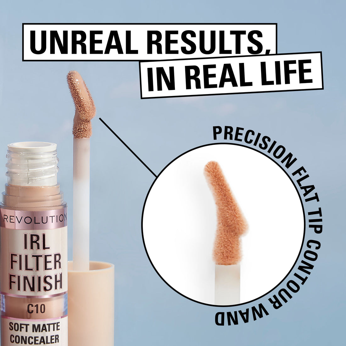 Makeup Revolution IRL Filter Finish Concealer C10 6gm