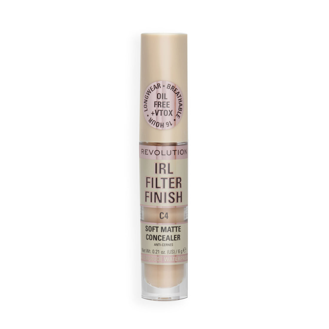 Makeup Revolution IRL Filter Finish Concealer C4 6gm