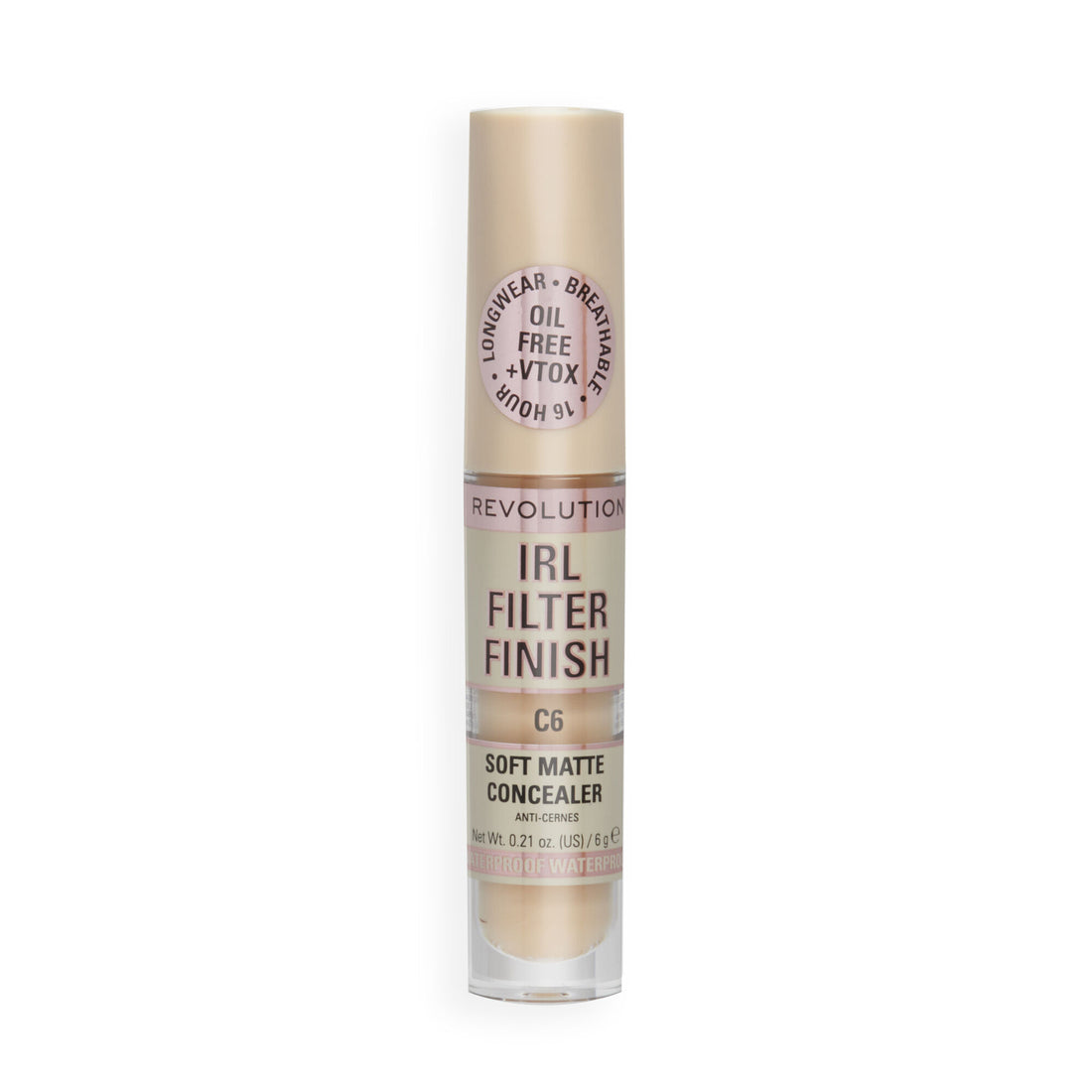 Makeup Revolution IRL Filter Finish Concealer C6 6gm