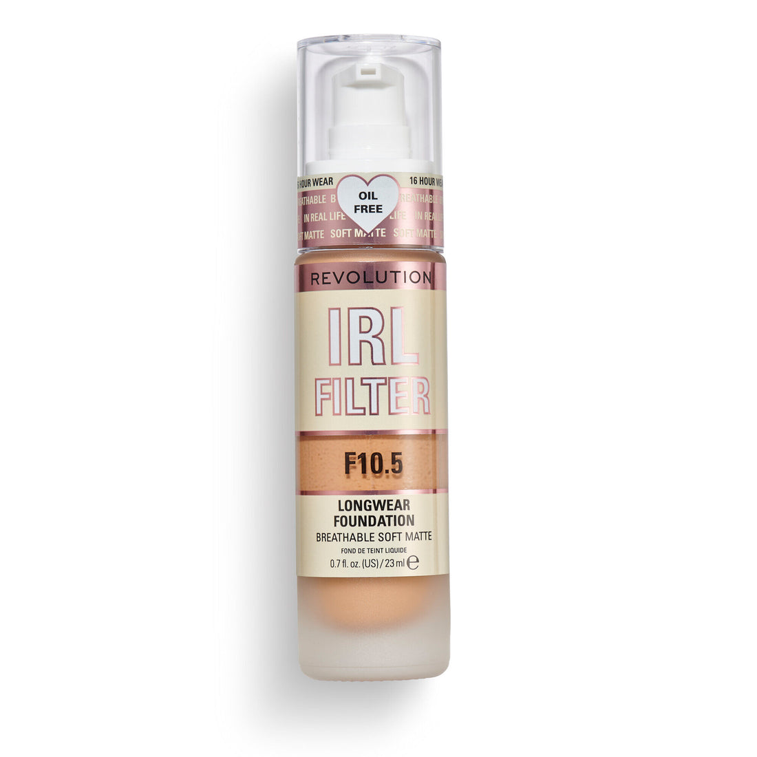 Makeup Revolution IRL Filter Longwear Foundation F10.5 23ml