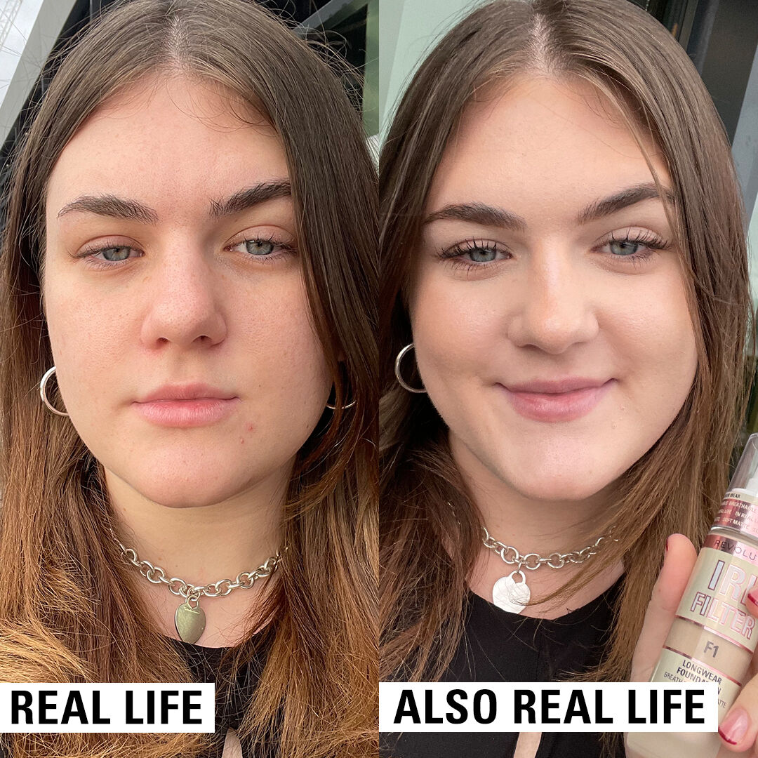 Makeup Revolution IRL Filter Longwear Foundation F1 23ml