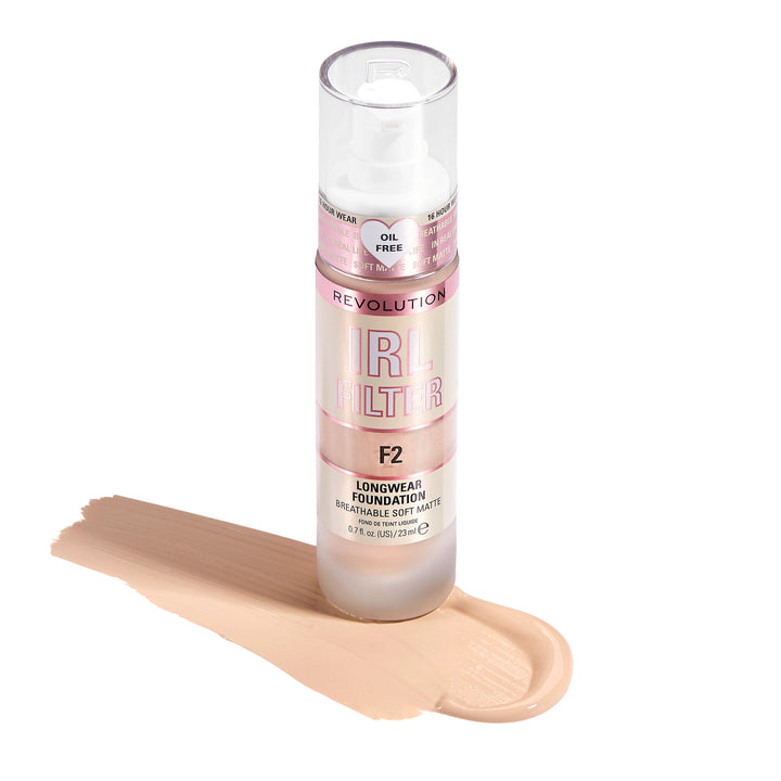 Makeup Revolution IRL Filter Longwear Foundation F2 23ml