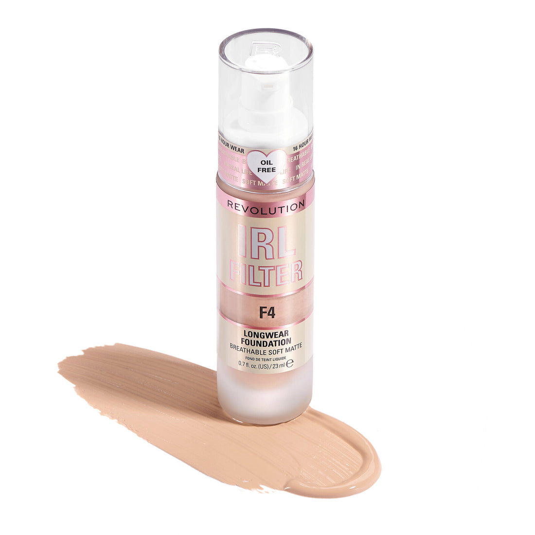 Makeup Revolution IRL Filter Longwear Foundation F4 23ml