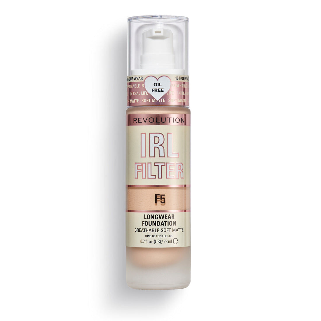 Makeup Revolution IRL Filter Longwear Foundation F5 23ml