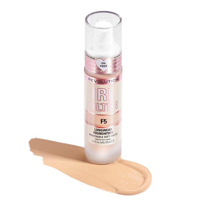 Makeup Revolution IRL Filter Longwear Foundation F5 23ml