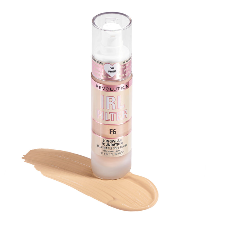 Makeup Revolution IRL Filter Longwear Foundation F6 23ml