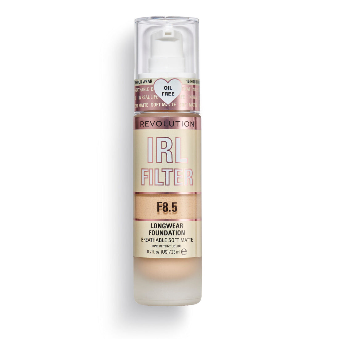 Makeup Revolution IRL Filter Longwear Foundation F8.5 23ml