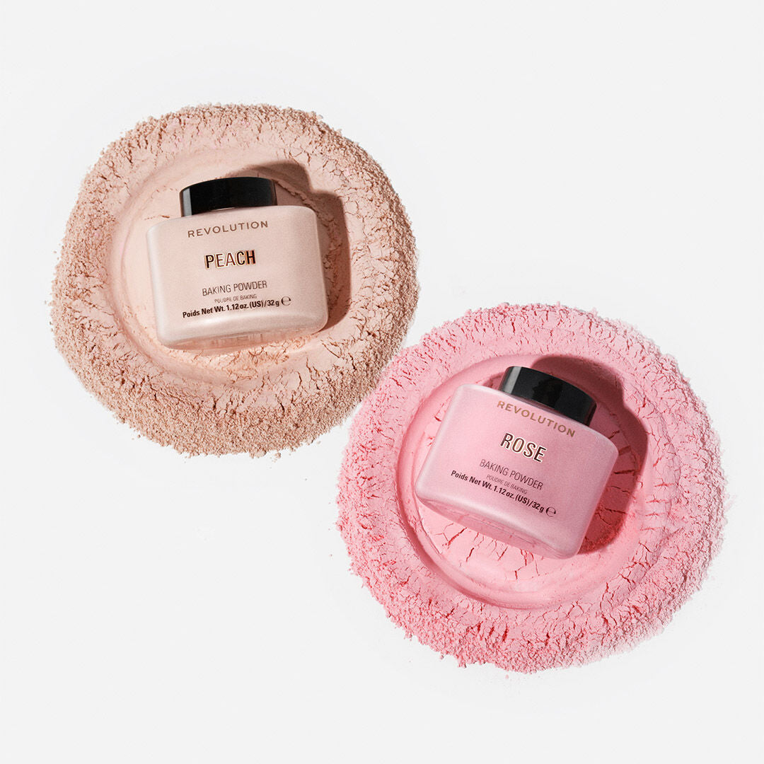 Makeup Revolution Loose Baking Powder Peach 32gm