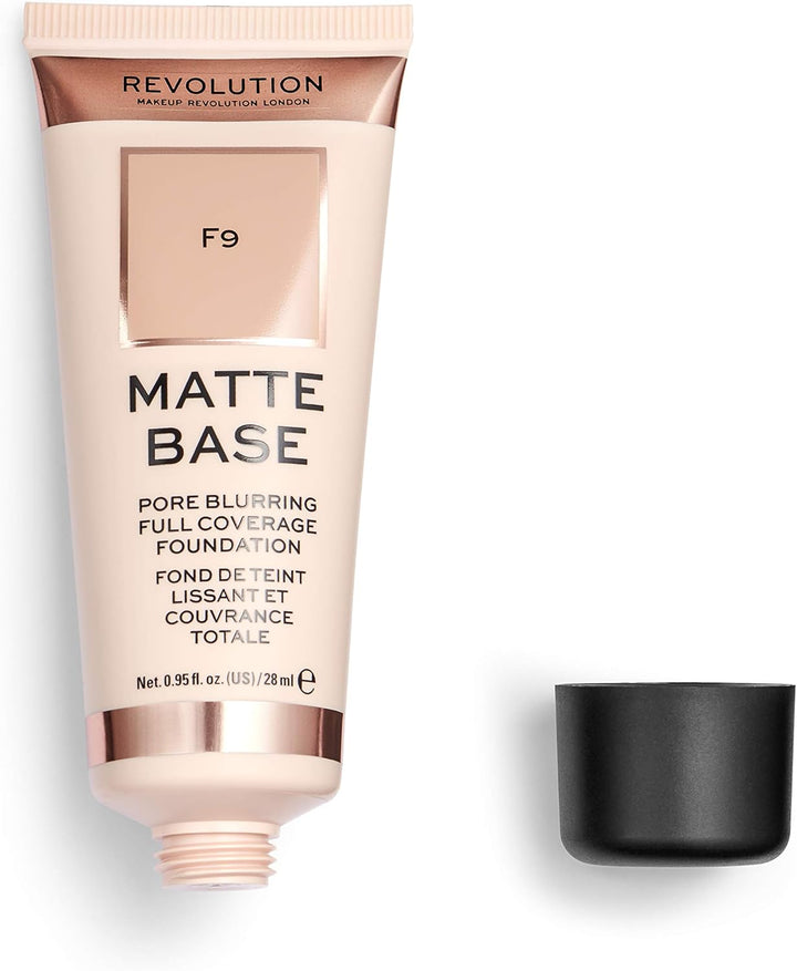 Revolution Matte Base Foundation F9 28ml