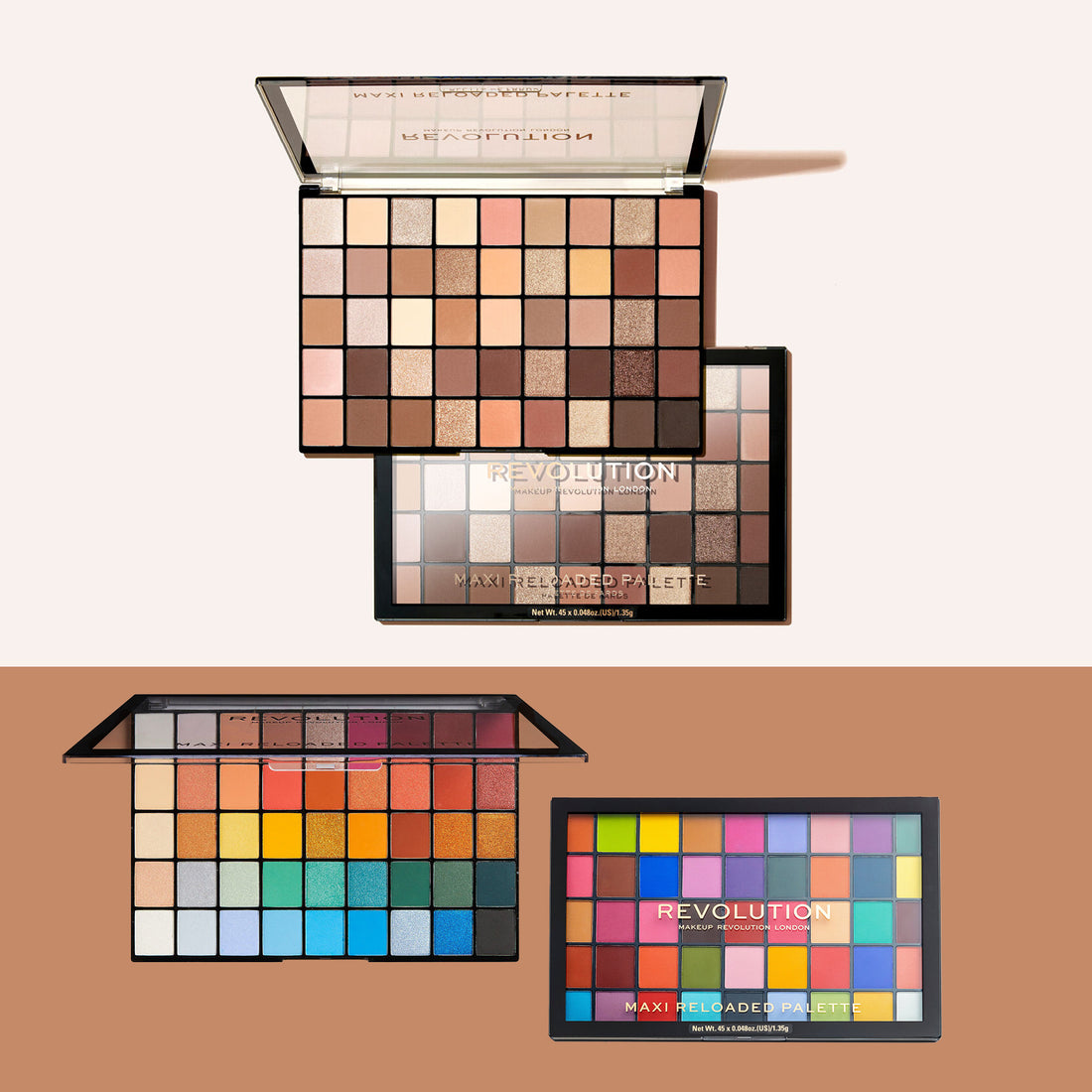 Makeup Revolution Maxi Reloaded Eyeshadow Palette