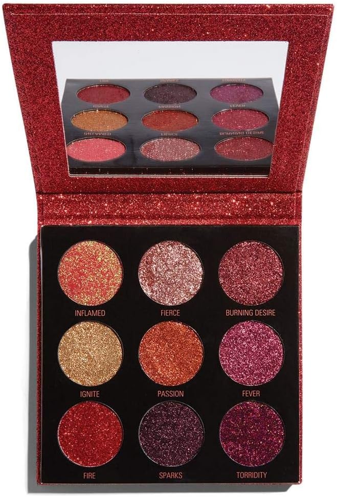 Makeup Revolution Pressed Glitter Palette Hot Pursuit