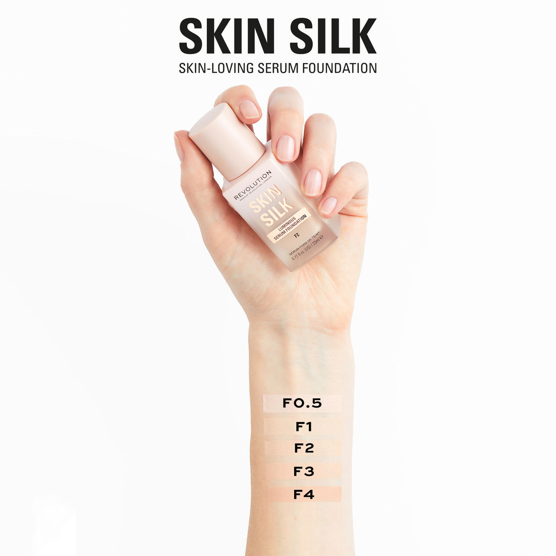 Makeup Revolution Skin Silk Serum Foundation 23ml