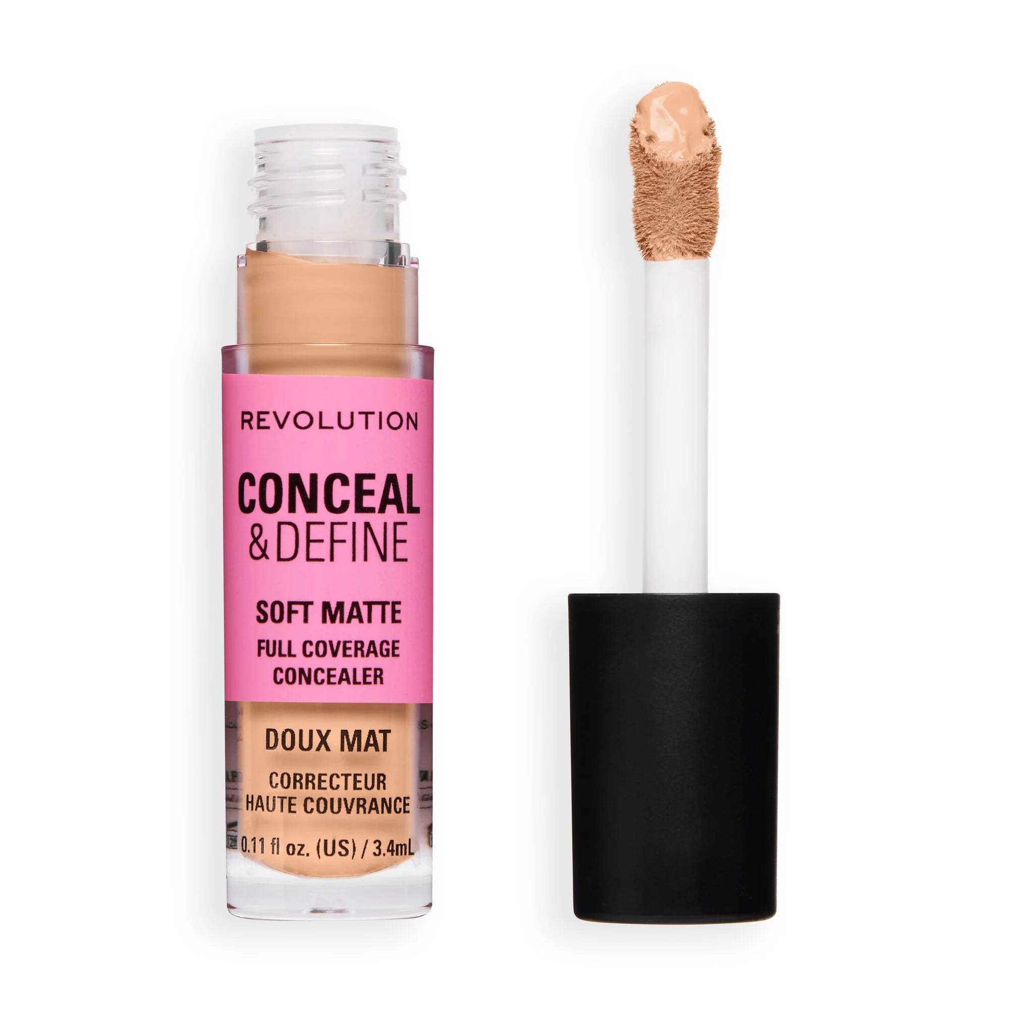 Revolution Conceal And Define Full Coverage Concealer C5NW 3.4ml