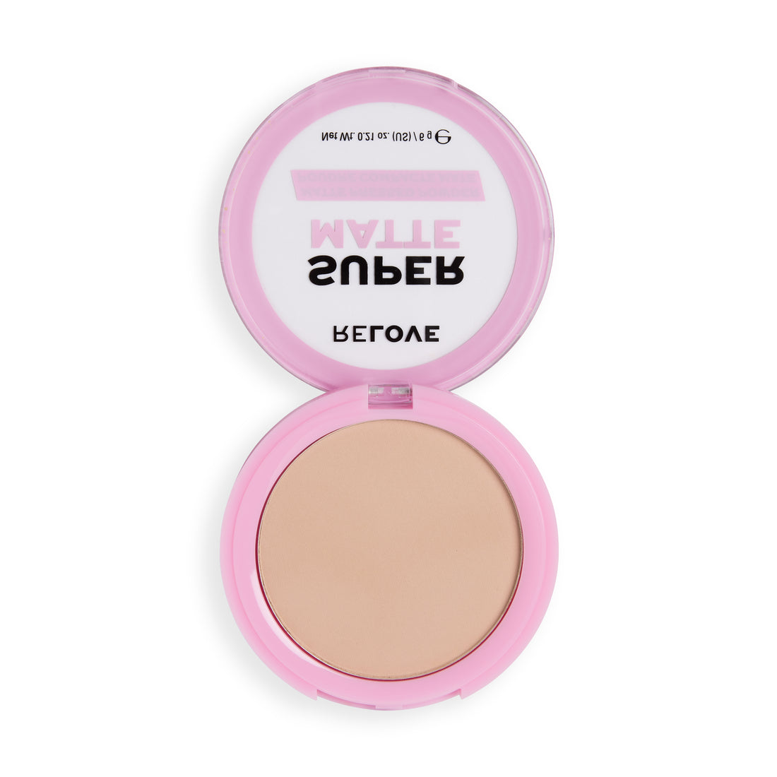 Relove By Revolution Super Matte Pressed Powder Vanilla
