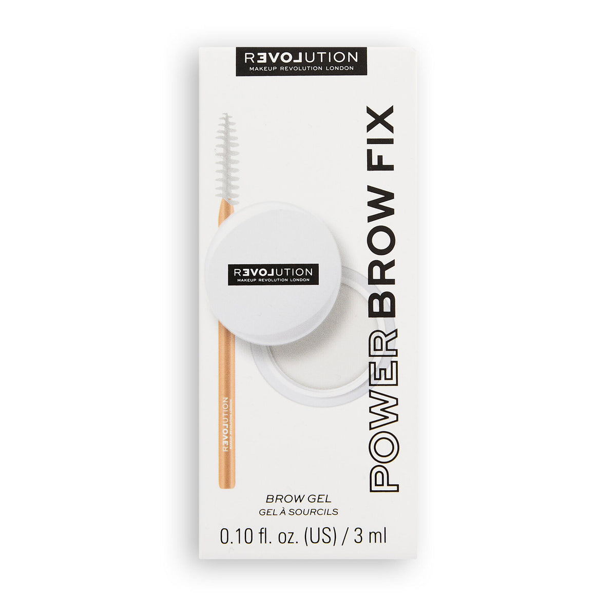 Relove By Revolution Power Brow Fix Clear 3ml