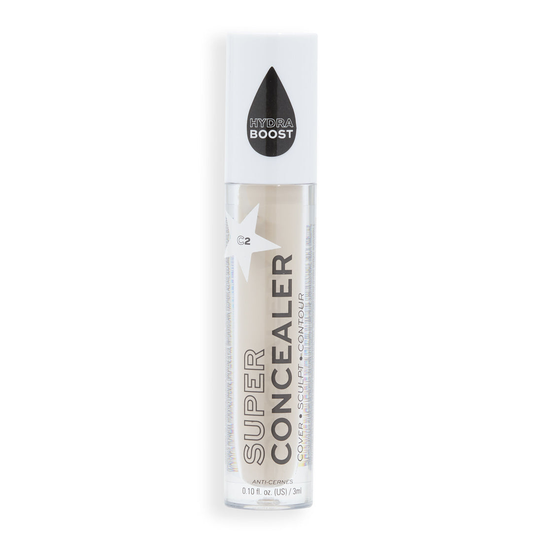 Relove By Revolution Super Concealer Radiant Matte C2 3ml