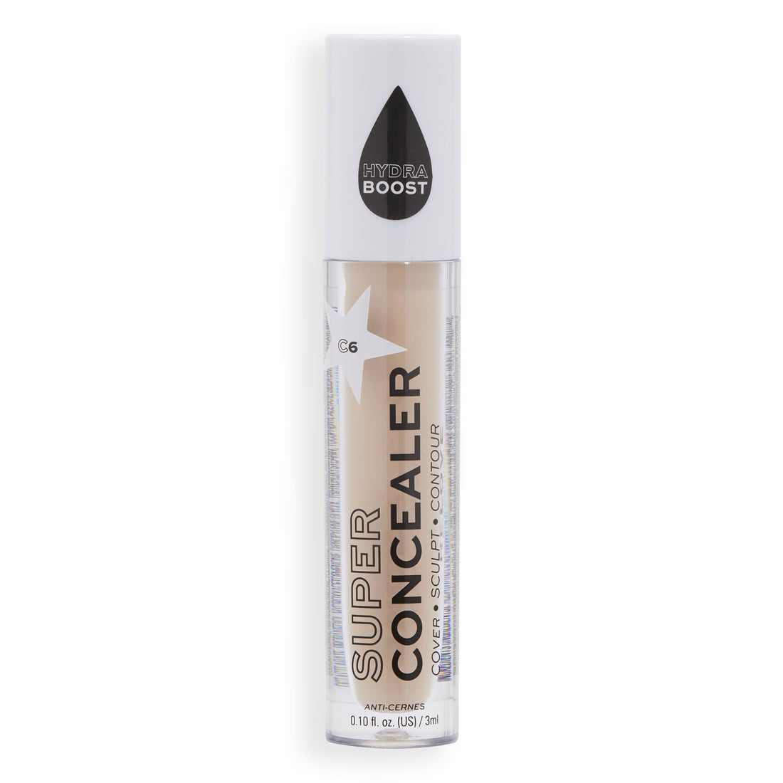 Relove By Revolution Super Concealer Radiant Matte C6 3ml