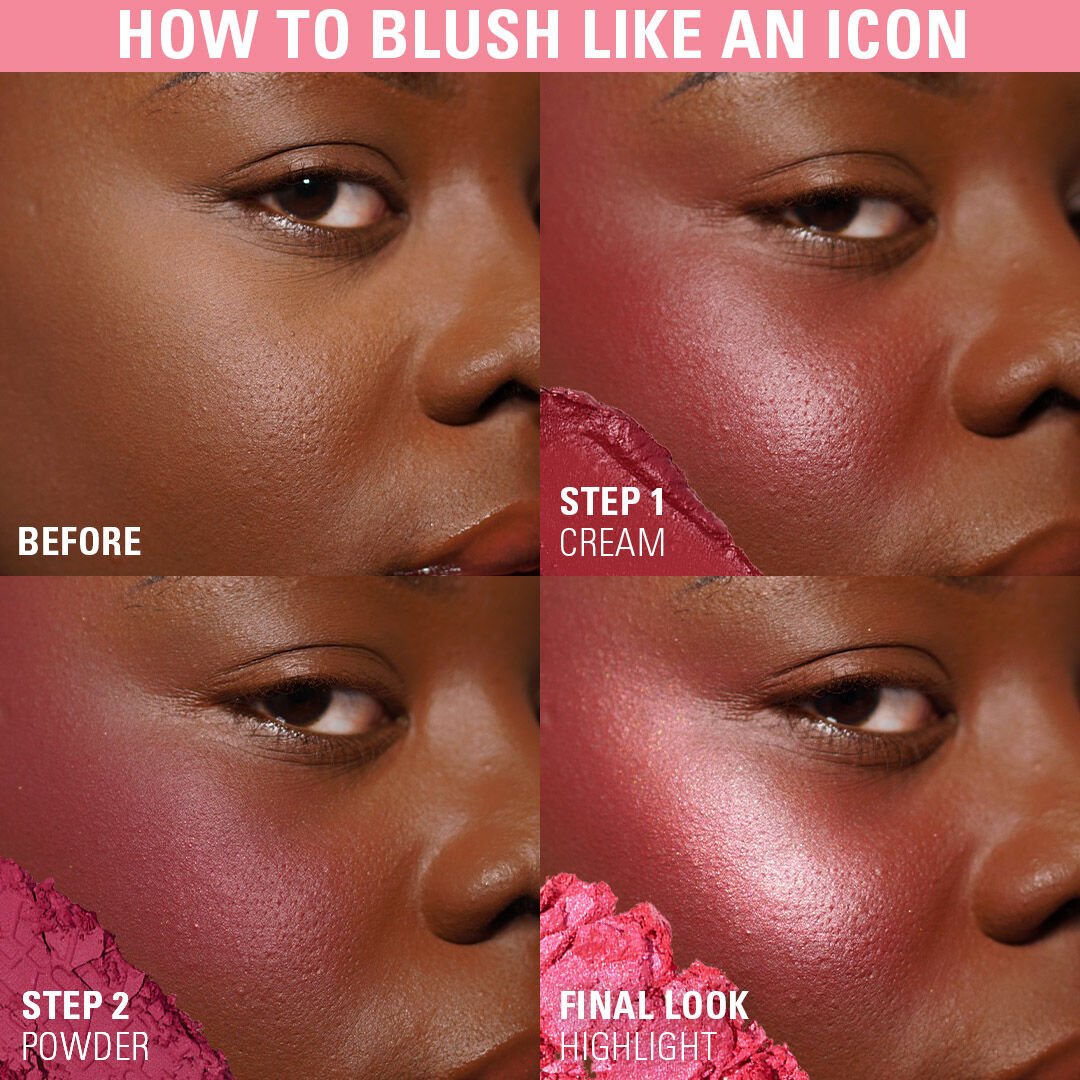 Revolution Blush Icon Palette Authentic Peach
