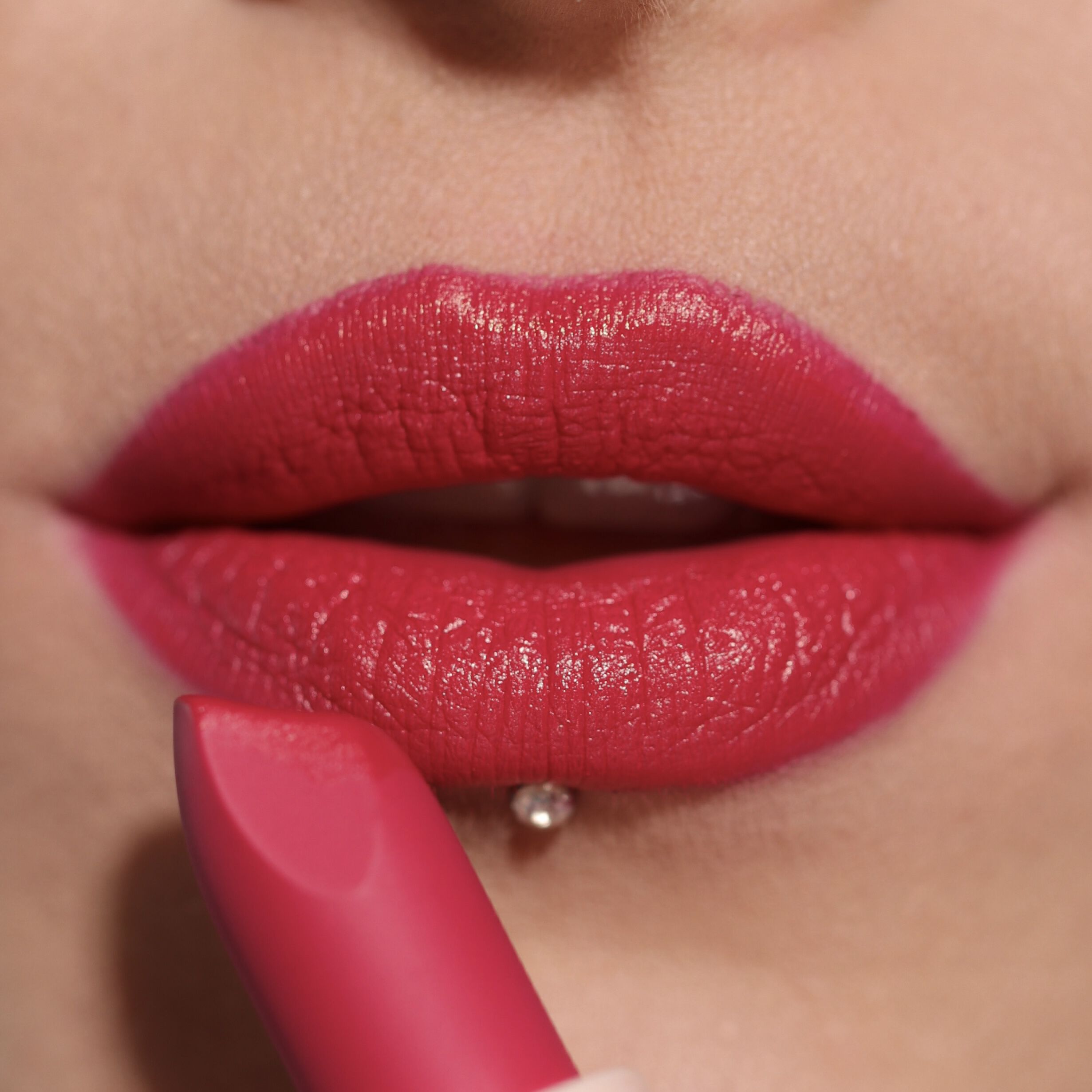 Revolution Lip Allure Soft Satin Lipstick Material Girl Wine