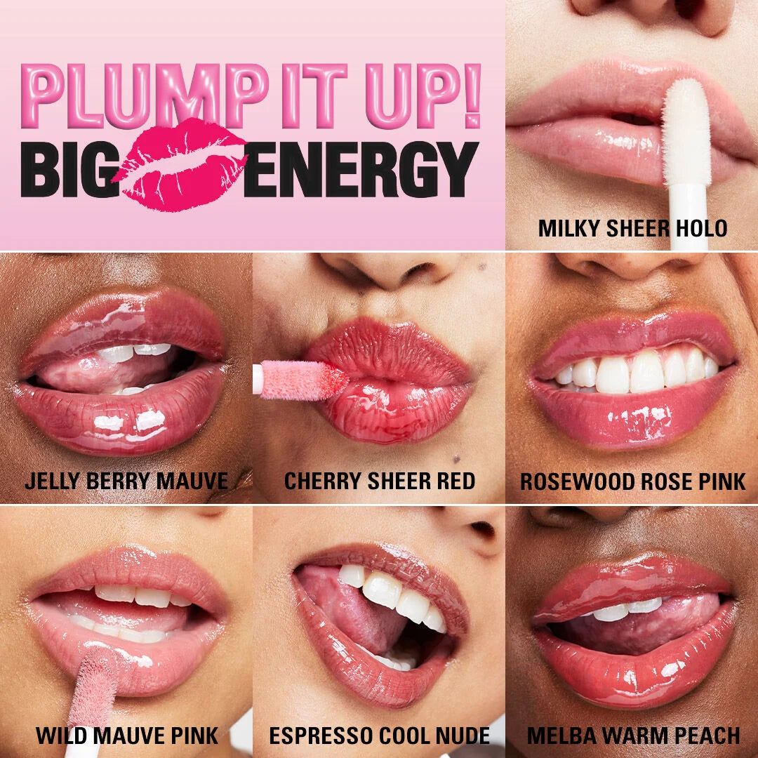 Revolution Pout Bomb Plumping Gloss Espresso Cool Nude
