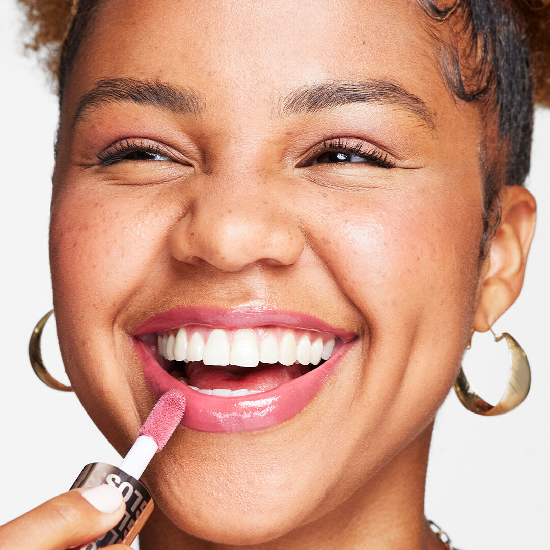 Revolution Pout Bomb Plumping Gloss Rosewood Rose Pink