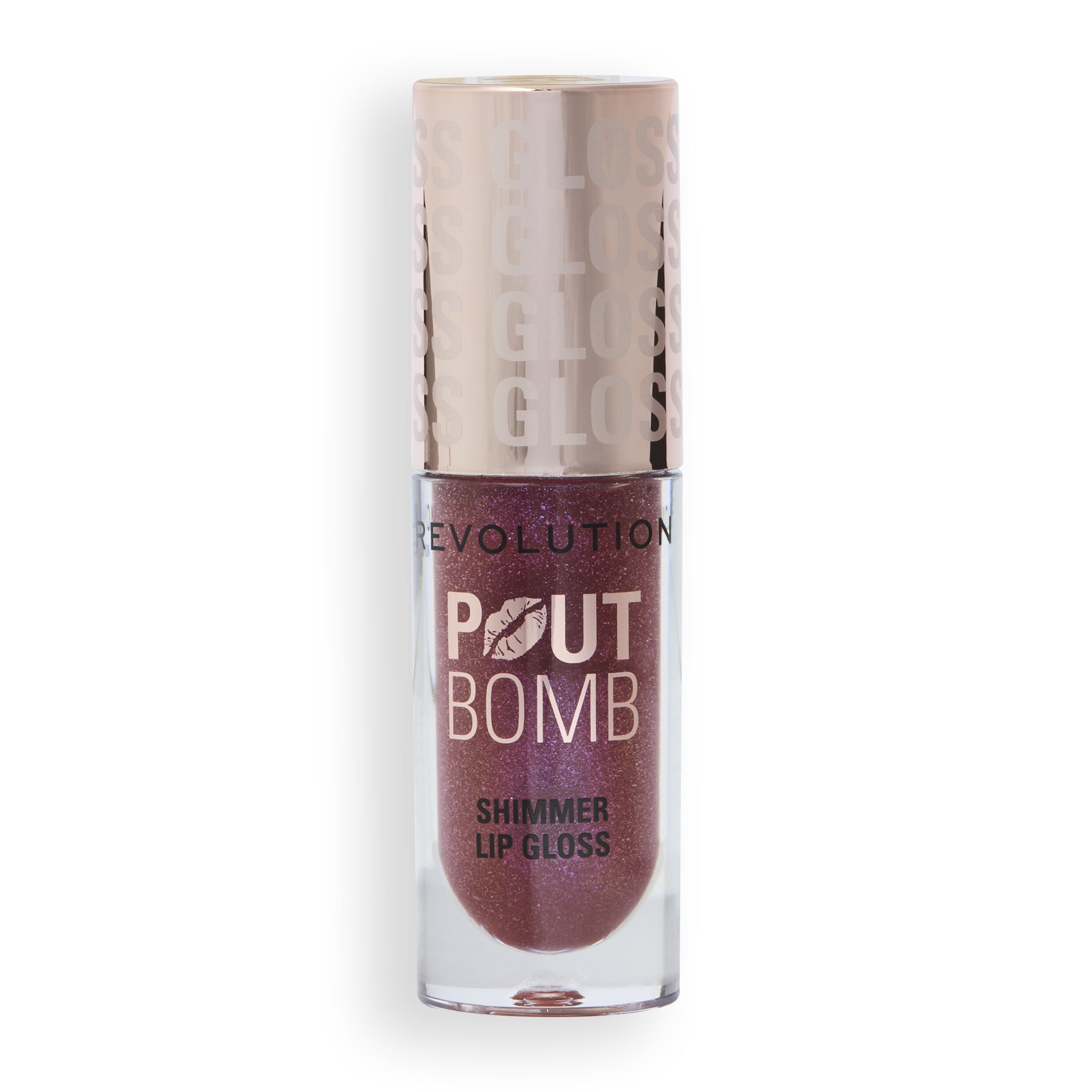 Revolution Pout Bomb Shimmer Gloss Berry Lustre
