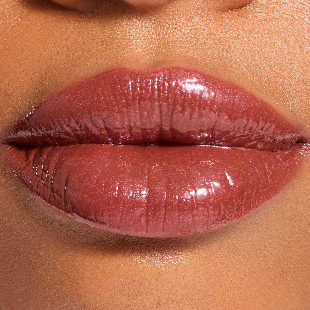 Revolution Pout Lip Gloss Stick Shimmer Toasted Caramel