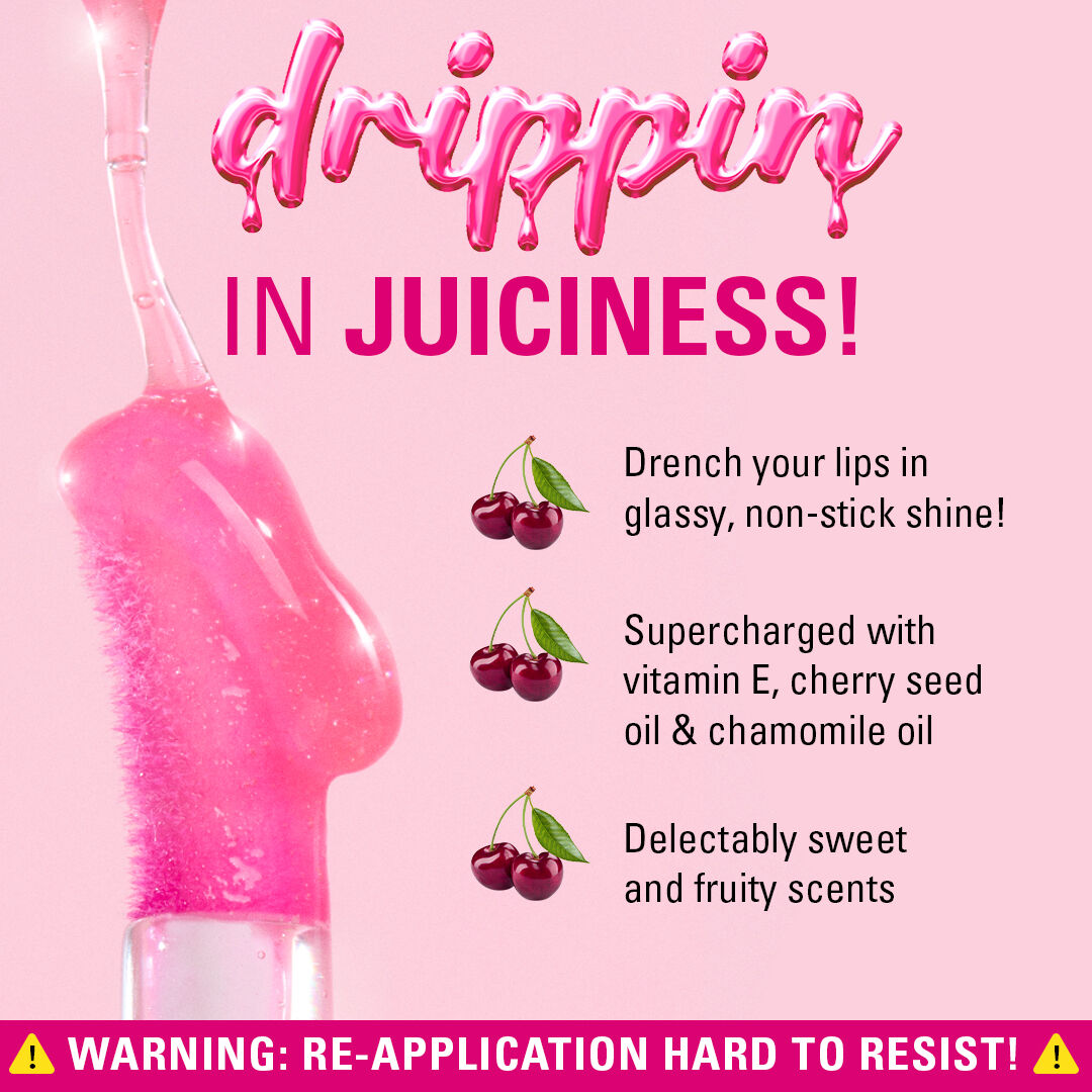 Revolution Pout Lip Oil Raspberry Pink