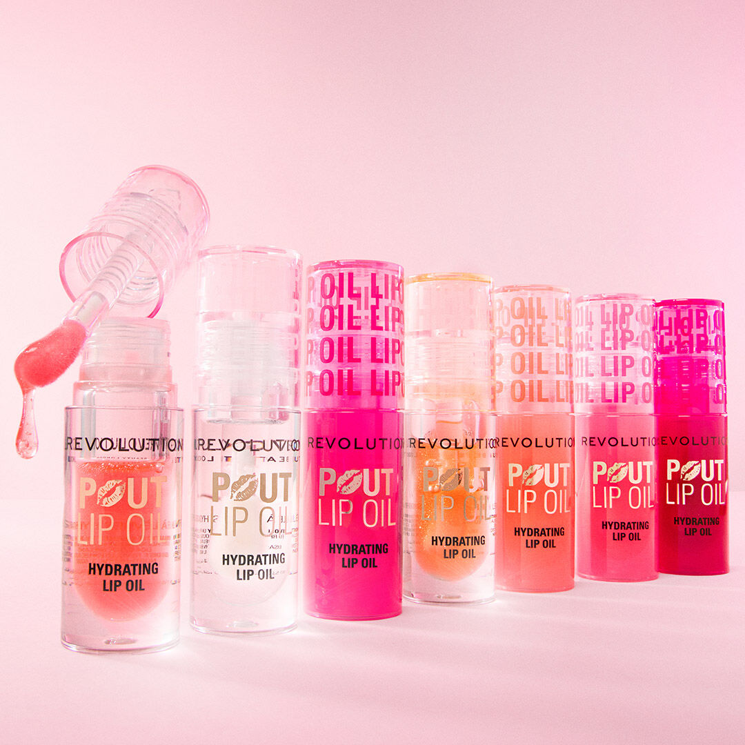 Revolution Pout Lip Oil Raspberry Pink – Revolution Beauty London