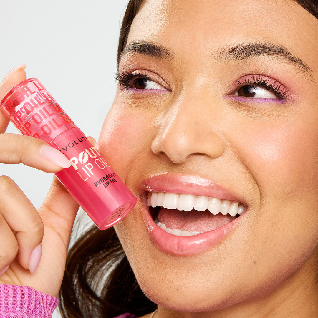 Revolution Pout Lip Oil Watermelon Pink