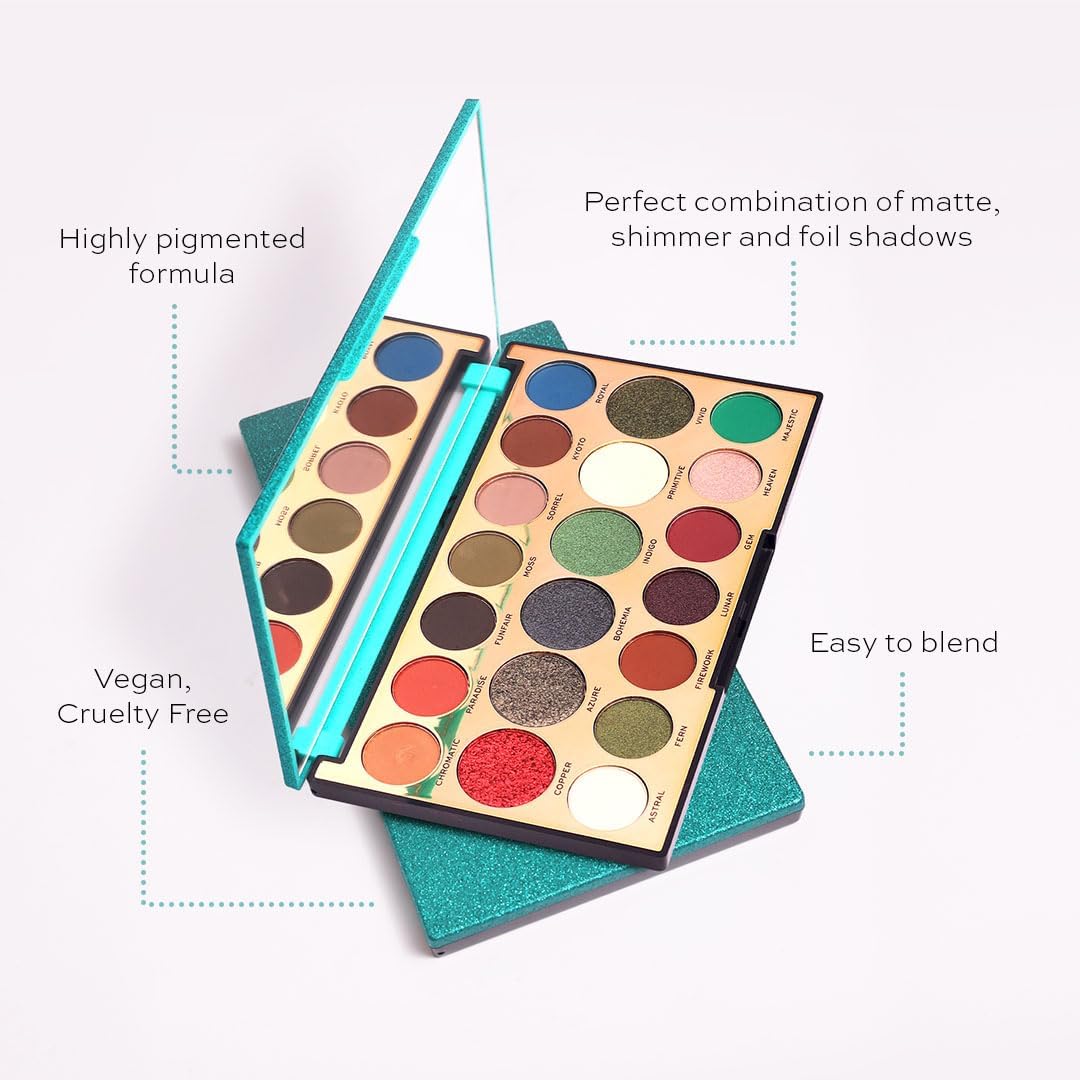 Makeup Revolution Precious Stone Shadow Palette Emerald