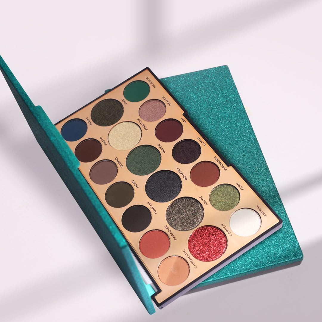 Makeup Revolution Precious Stone Shadow Palette Emerald