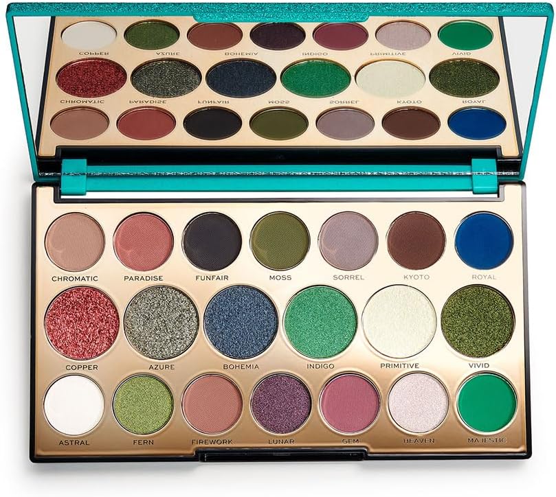 Makeup Revolution Precious Stone Shadow Palette Emerald
