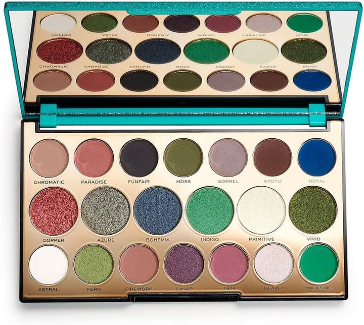 Makeup Revolution Precious Stone Shadow Palette Emerald