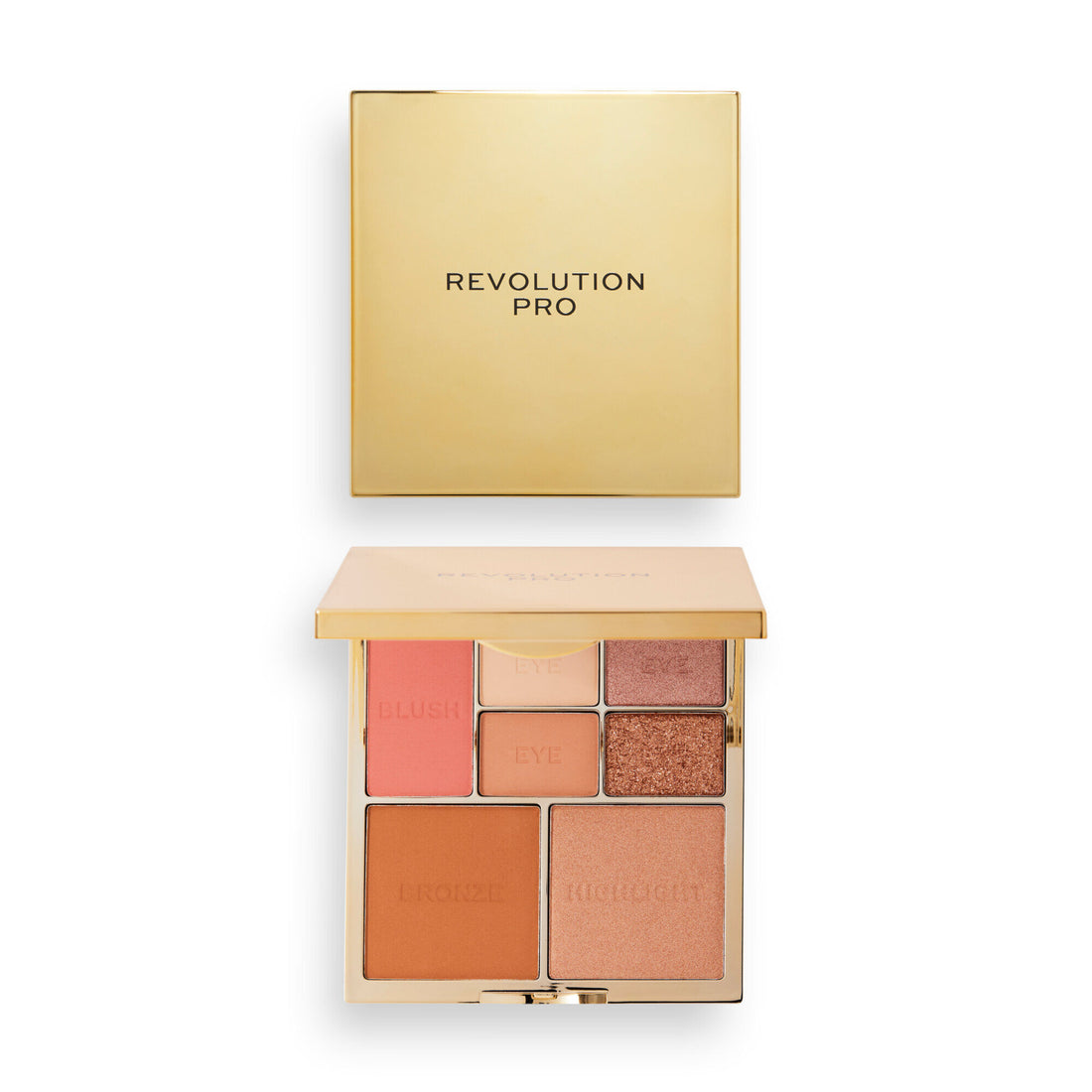 Revolution Pro True Love Eye & Cheek Palette Light-Medium