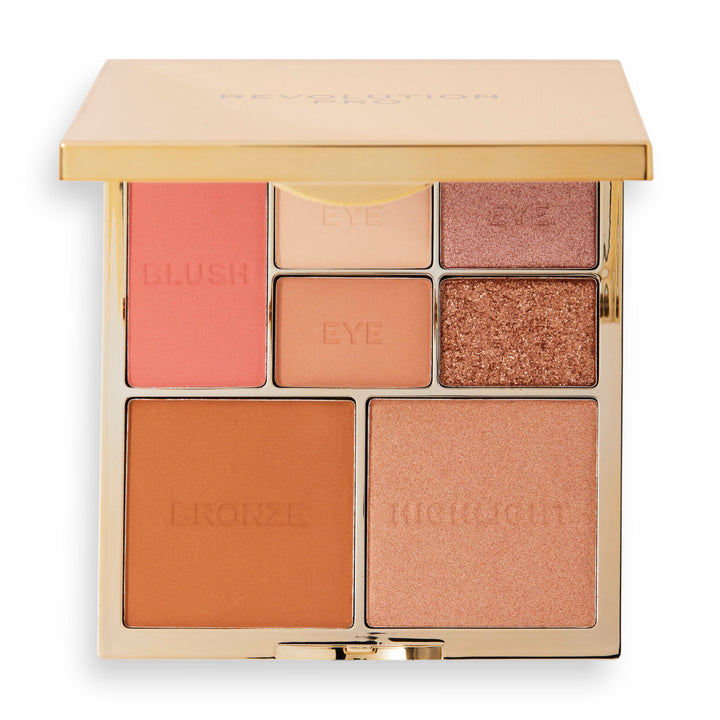 Revolution Pro True Love Eye & Cheek Palette Light-Medium