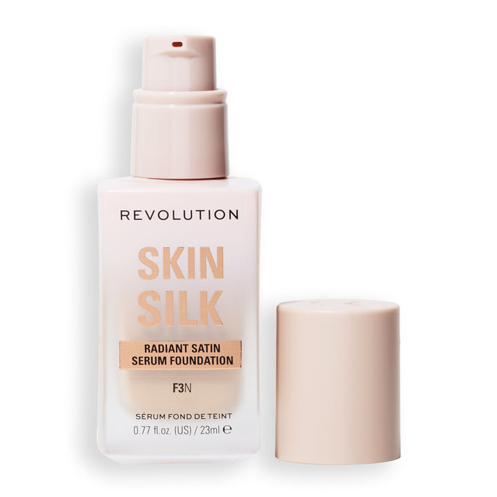 Revolution Skin Silk Radiant Satin Serum Foundation F3N 23ml
