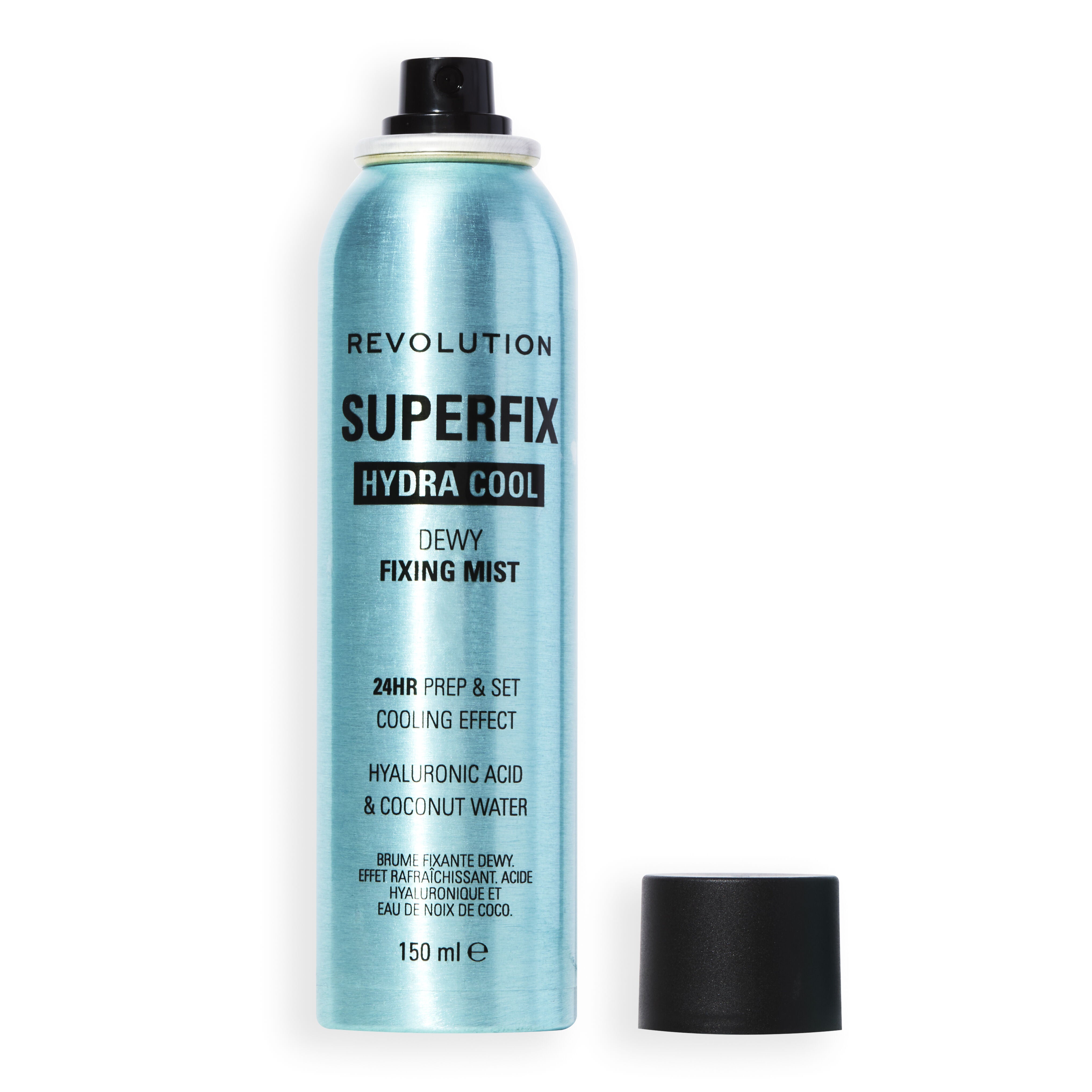 Revolution Superfix Hydra Cool Prep + Fix Continuous Fixing Mist 150ml